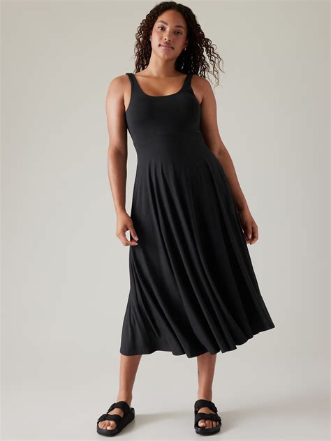 athleta midi dress